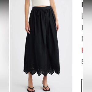 Mango Women's Maxi Skirt - Black